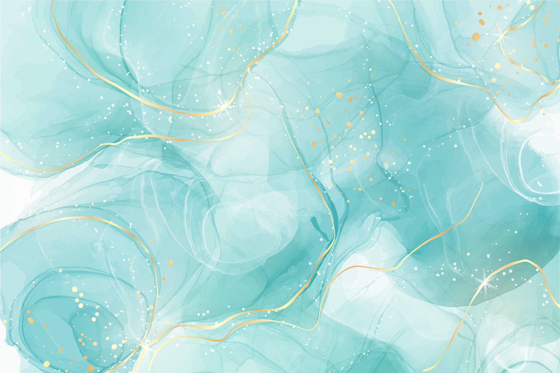 mint marble watercolor background